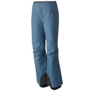 Mountain Hardwear Women Blue Returnia Insulated Zip Pockets Snow Pant. Size 8